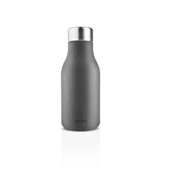 Image of EVA SOLO Squeeze Soap Dispenser, Decorative Dispenser Made of Soft Silicone for Washing Up Liquid, Elephant Grey