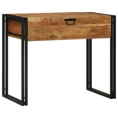 Image of vidaXL Dressing Table 90x50x75 cm Solid Wood Acacia