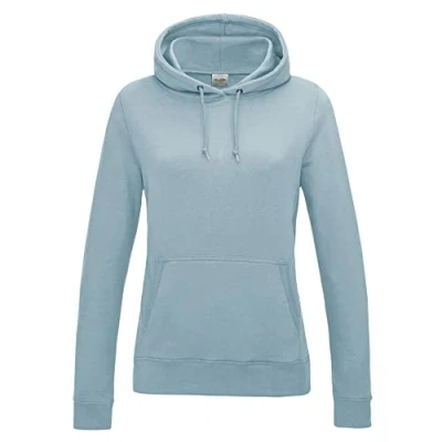Image of AWDis Women&#039;s Girlie College Hoodie, Blue (Sky Blue), 12 (Manufacturer Size:Medium)