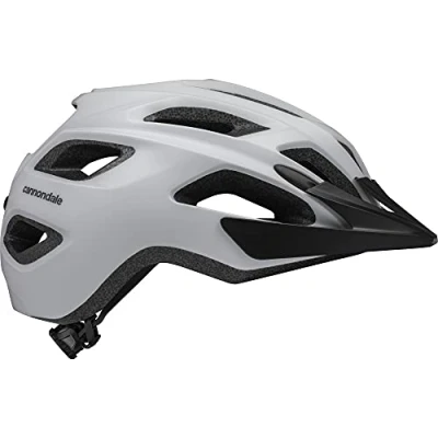Image of Cannondale Trail Helmet White, L/XL/CE EN MTB Mountain Bike Adult Unisex Ride Cycle Head Protection Cycling Wear Protective Headwear Skull Off Road Riding Accessories