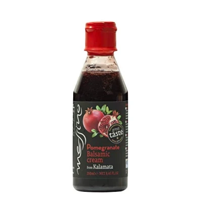 Image of Messino Greek Pomegranate Balsamic Cream, Pack of 2 x 250 ml (Total: 500 ml)