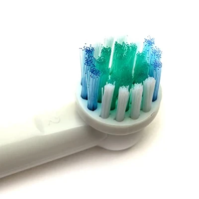 Image of PetrolScooter Replacement Tooth Brush Heads Precision Clean Compatible With Oral B Braun SB 17A Electric Toothbrush (Pack of 40)