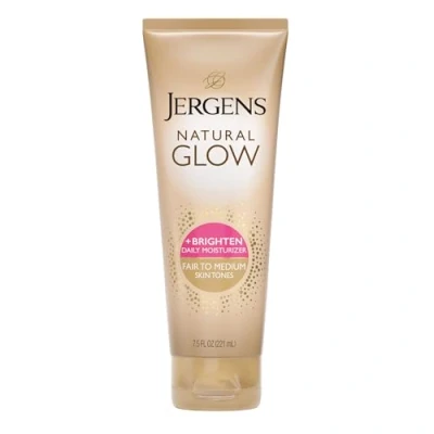 Image of Jergens Natural Glow Daily Moisturizer for Body, Fair to Medium Skin Tones, 7.5 Ounce Tube