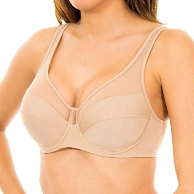 Image of DIM Generous Classic Underwire BRA Underwired bra, Women&#039;s, Size: 34DD, New skin