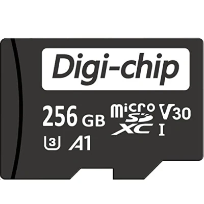 Image of 256GB Micro SD Memory Card for Samsung A52s, A53, A33 5G, Class 10 UHS 1 U3 MicroSDXC Digi Chip High Speed 90mb/s V30