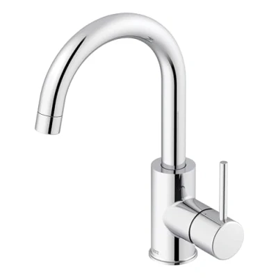 Image of Lenz 46010202 Bow² Washbasin Mixer tap, Chrome