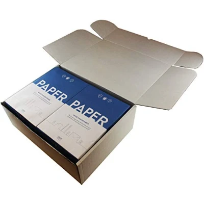 Image of White Shipping Boxes Gift Present Packet Size: 17&quot; x 13&quot; 6&quot; (42.5cm 32.5cm 15cm)&quot; ***for: A3/C3 Sized Photos, Albums, Big Toys*** (10)