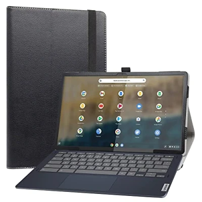 Image of JRTAL Case for Lenovo Ideapad Duet 5 Chromebook, Stand Folio Cover 13.3&quot; Chromebook Tablet (Not fit Other models) Black