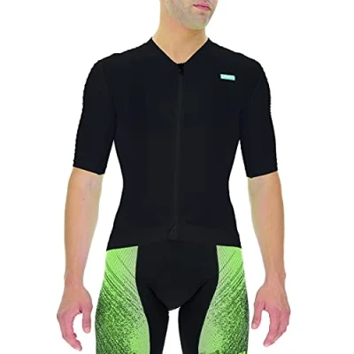 Image of UYN O102001 Biking AIRWING OW SH_SL T Shirt Men&#039;s Black/Black S