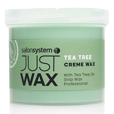 Image of SALON SYSTEM JUST WAX TEA TREE CREME 450g