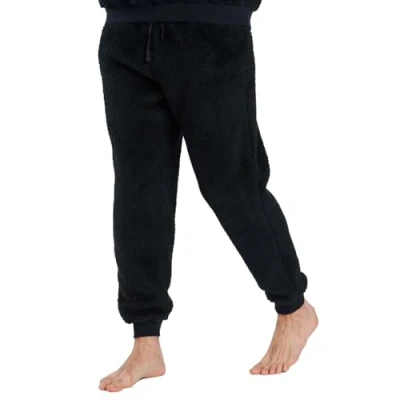 Image of Undercover Mens Sherpa Joggers 984027 Black Large