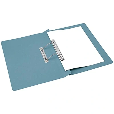 Image of Q Connect Transfer File 35mm Capacity Foolscap Blue (Pack of 25) KF26061