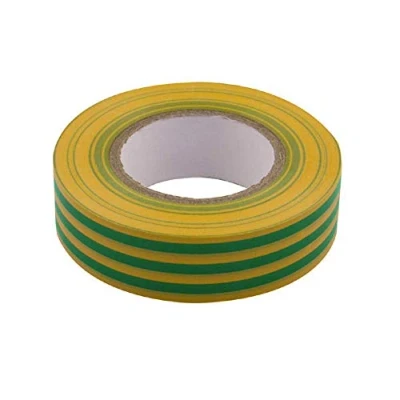 Image of Unicrimp Electricians Tape Yellow And Green 19mm X 33M 1933Yg