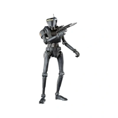 Image of Star Wars The Black Series New Republic Security Droid Toy 15 cm Scale Mandalorian Figure, Ages 4 &amp; Up