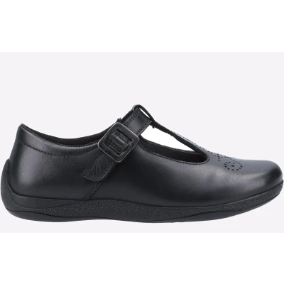 Image of Hush Puppies Eliza Senior School Uniform Shoe, Black, 7 UK