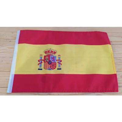 Image of Silverbak SPAIN FLAG 45cm x 30cm 18&quot; 12&quot; Gifts