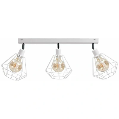 Image of Foskal Ceiling Spotlight Bar White, 65cm, 3x E27
