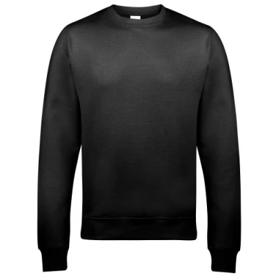 Image of Just Hoods by AWDis Women&#039;s Sweat Long Sleeve Sweatshirt, Black (Jet Black), Medium