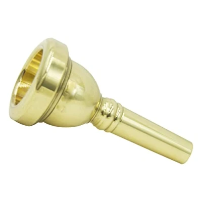 Image of Missmore Trombone Mouthpiece 12C，Gold Plated (12C Gold)