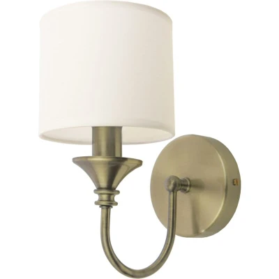 Image of Abu Dhabi Wall Lamp With Shade Brass, E14