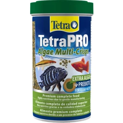 Image of Tetra Pro algae Multi Crisps Premium fish food with concentrate for increased strength, 500ml