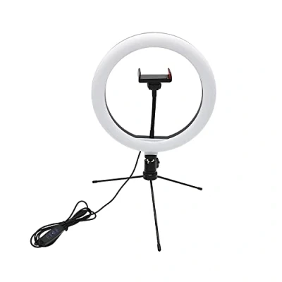 Image of Capti Content Creator LED Ring Light &amp; Tripod 26cm