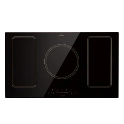 Image of Klarstein Electric Cooker, Hot Plate for Cooking, 5 Ring Hob Grill Warmer, 7200w x5 Table Top Induction w/Smart Touch Control, Digital Display, &amp; Timing Function 240v
