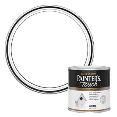 Image of Rust Oleum Painter&#039;s Touch Matt White 250ml