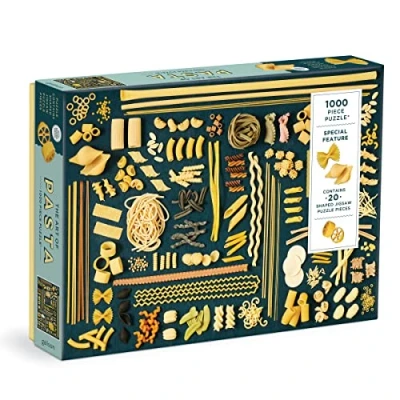 Image of Galison 9780735376953 The Art of Pasta Jigsaw Puzzle, Multicoloured