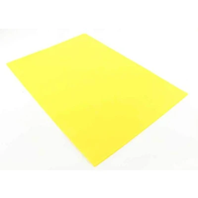 Image of Q Connect A4 Cut Flush Folder Yellow (Pack of 100)
