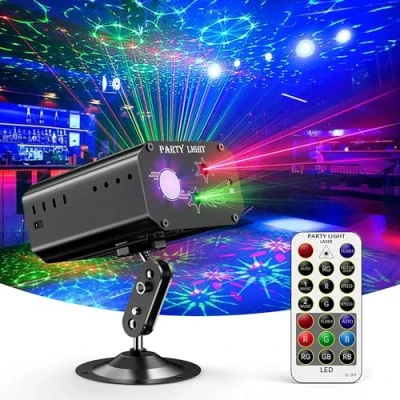 Image of Disco Lights Party Lights,Disco Ball Sound Activated Light for Parties Gift Kids Birthday Dance Bar Xmas Wedding Show Club