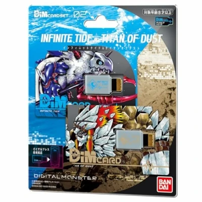 Image of Digimon Infinite Tide &amp; Titan of Dust DiM Cards Expansion for the Vital Bracelet Fitness Tracker Watch Train your and Battle Friends