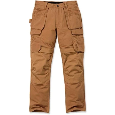 Image of Carhartt Men&#039;s Full Swing Steel Multi Pocket Pant Shorts, Brown, W32/L28