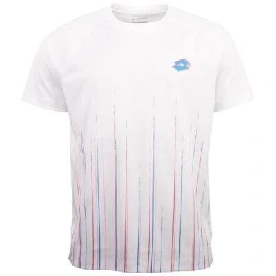 Image of Lotto Training Print Tshirt, Men&#039;s, Size: XXL, Bright white