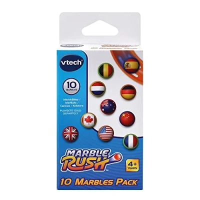 Image of Vtech 419549 Rush 10er Set MarBalls Marble Run, Multicoloured, S