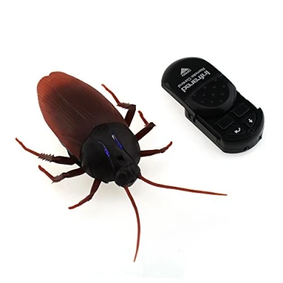 Image of Tipmant RC Cockroach Insect Bug Remote Control Car Vehicle Electric Roach Animal Toy Kids Gift