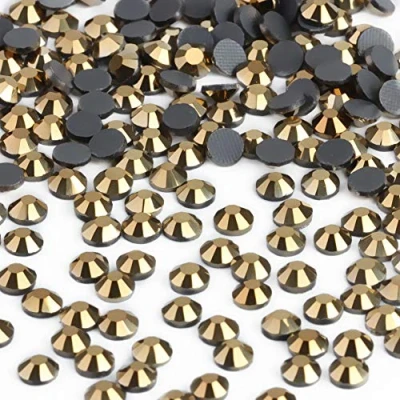 Image of Crystal Hotfix Rhinestone,Machine Cut Stone 1440pcs/pkg (Aurum,SS16/4mm)