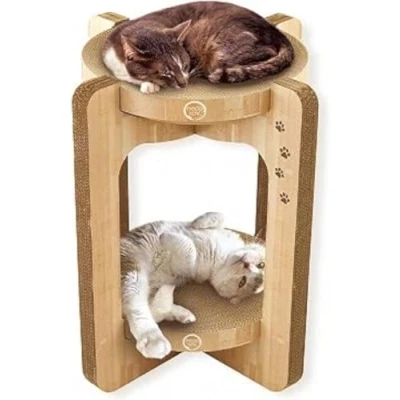 Image of Necoichi Cozy Cat Scratcher Tower