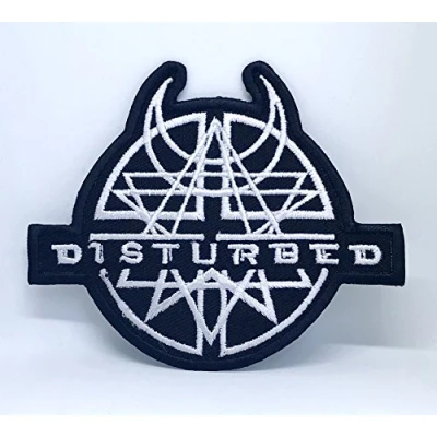 Image of Amulet Disturbed Iron Sew on Embroidered Patch