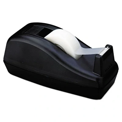 Image of Scotch C40 Deluxe Desk Tape Dispenser Black Holds with 25 mm Core Up To 19 x 33 m