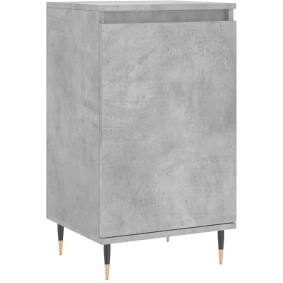 Image of vidaXL Sideboard Concrete Grey 40x35x70 cm Engineered Wood