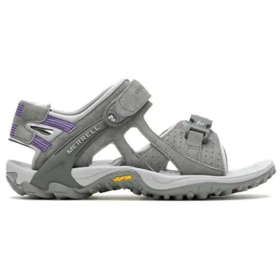 Image of Merrell Women&#039;s Kahuna III Sport Sandal, Charcoal/PALOMA, 3 UK
