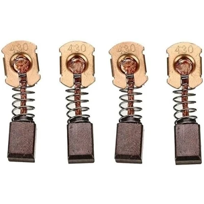 Image of 4 Carbon Brushes Compatible with Makita 18V LXT Angle Grinder BHR200 DGA452 DGA452Z