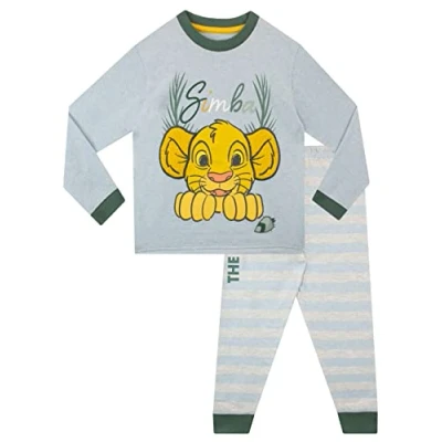 Image of Disney Boys Lion King Pyjamas Blue Age 6 to 7 Years