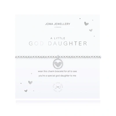 Image of Joma Jewellery A LITTLE GOD DAUGHTER BRACELET IN SILVER