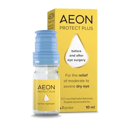 Image of Rayner AEON Protect Plus Eye Drops for Moderate to Severe Dry Before &amp; After Surgery Preservative Free Contact Lens Friendly, 10ml