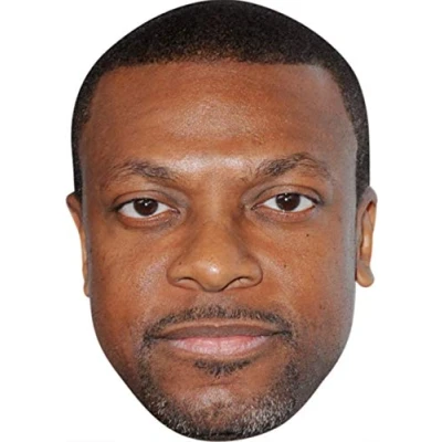 Image of FoxyPrinting Chris Tucker Tv Stars Celebrity Cardboard Party Face Mask Fancy Dress