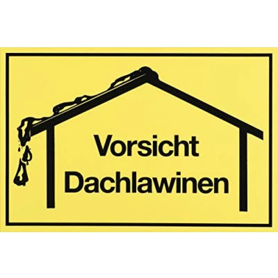 Image of Meister Sign Plaque Draw Attention to A The Foul Information Safety Marking/Hazard Note Property Marking Commercial Marking, 300 x 200 mm