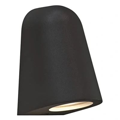 Image of Mast LED Outdoor Wall Light Textured Black IP65, GU10