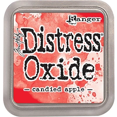 Image of Ranger Tim Holtz Distress Oxide Pad Candied Apple, Synthetic Material, Red, 7.5 x 1.9 cm